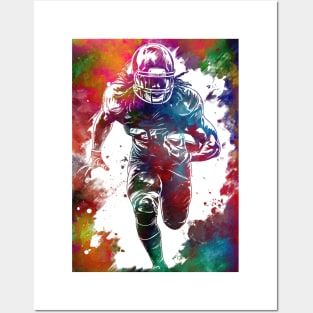 American football player #football #sport Posters and Art